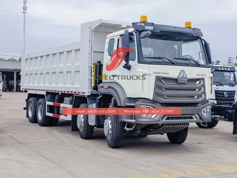 Sinotruk 8x4 420HP 40 toneladas caminhão basculante com venda direta da fábrica