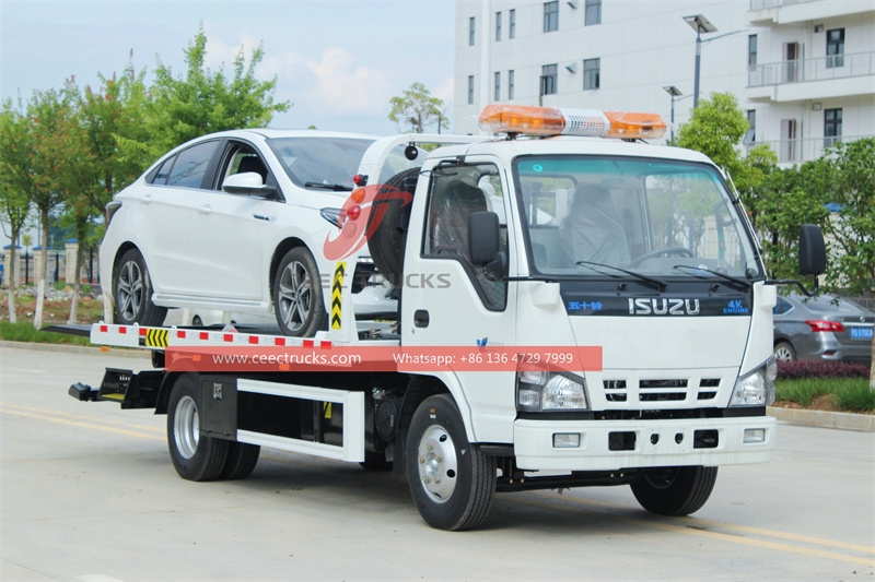 ISUZU NKR 3Ton breakdown wrecker truck made in China