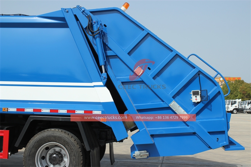 Japan ISUZU 16 CBM garbage compactor truck made in China