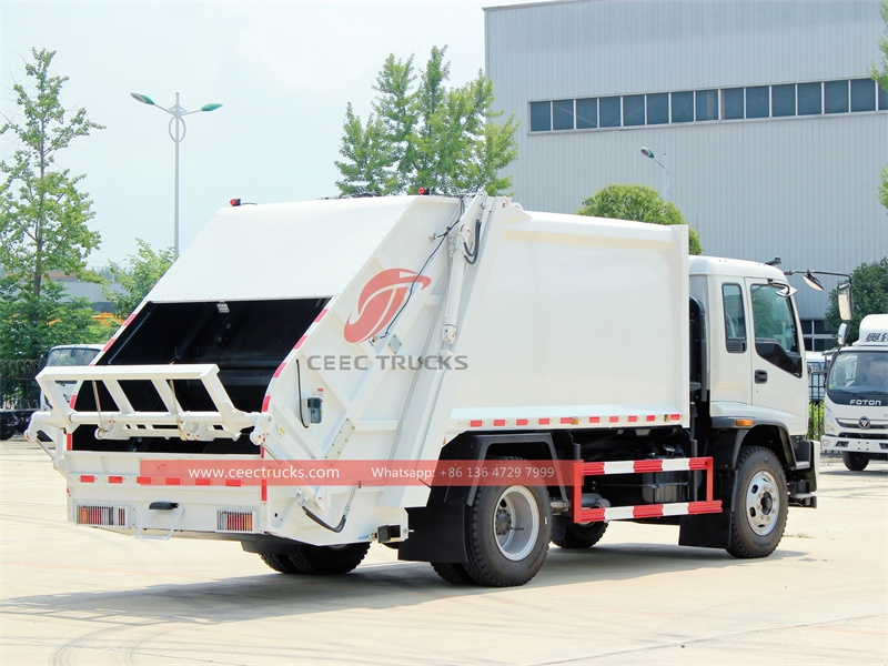 ISUZU 205hp FTR 10 CBM garbage compactor truck made in China