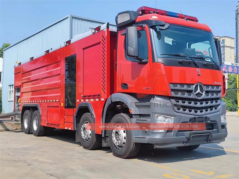 BENZ 8x4 580HP firefighting truck on sale