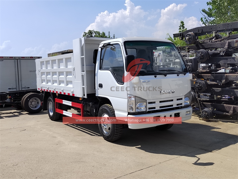 Best price ISUZU 4×2 small tipper truck