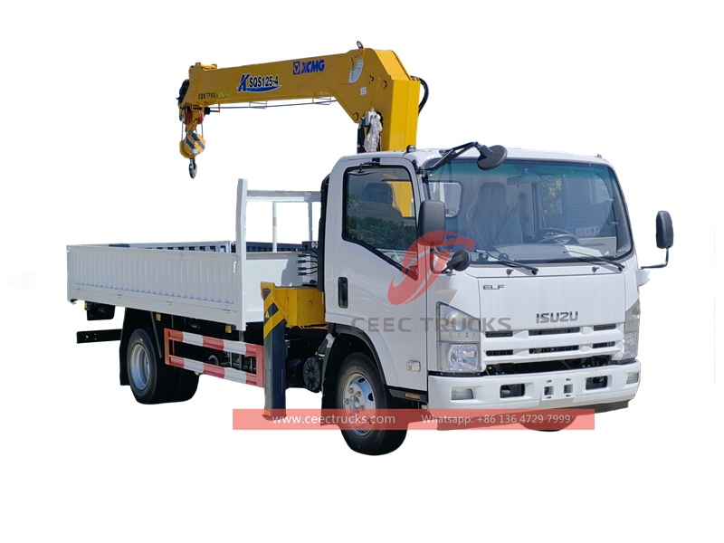 ISUZU 700P 4×4 off-road Crane Truck made in China best factory