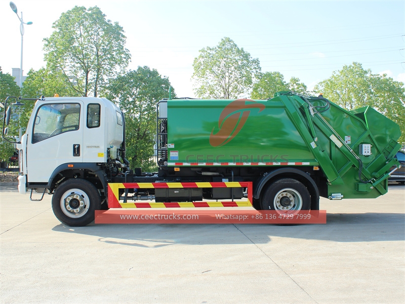 HOWO 8CBM garbage compression truck with direct sale