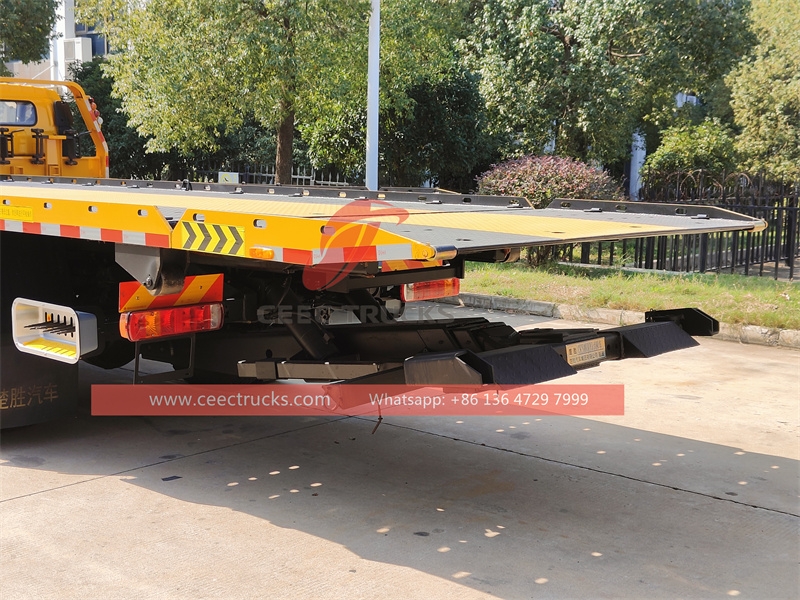 FAW 240HP J6L flat bed towing truck with factory direct sale