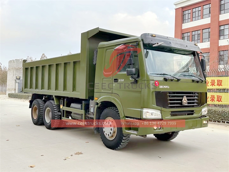 HOWO 30 tons construction tipper truck for sale