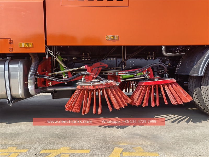 Howo 15CBM mechnical sweeper truck with factory direct sale