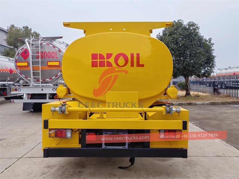 RHD isuzu petrol fuel bowser made in China