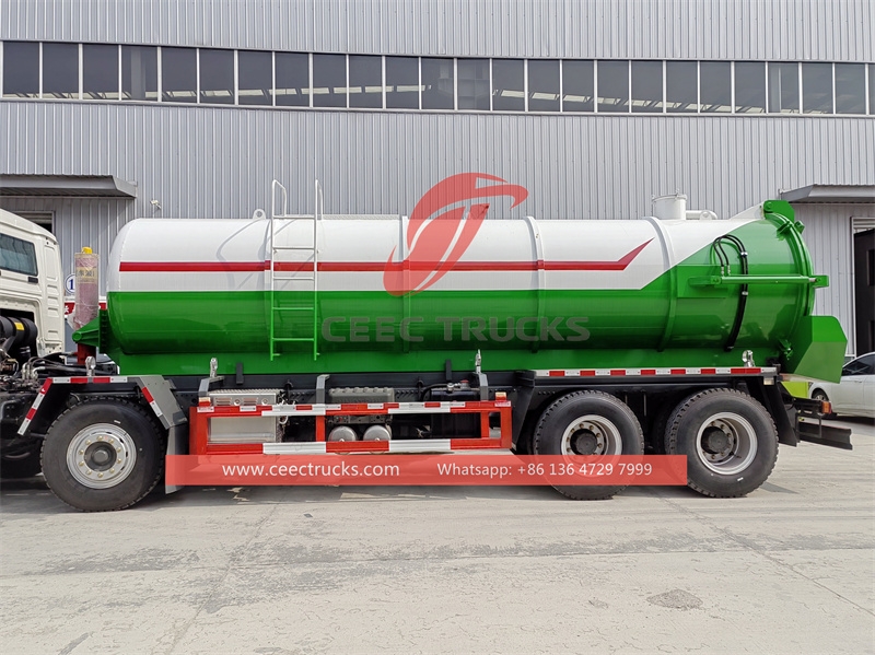 Howo 8x4 sewer vator truck with best price