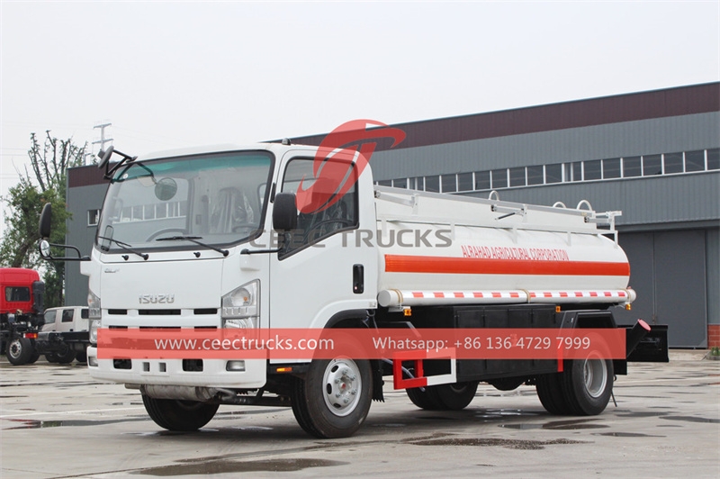 Isuzu 10 cbm diesel transfer truck made in China