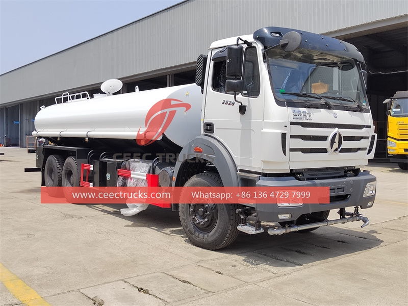 Beiben heavy-duty 20000L water tank truck on sale