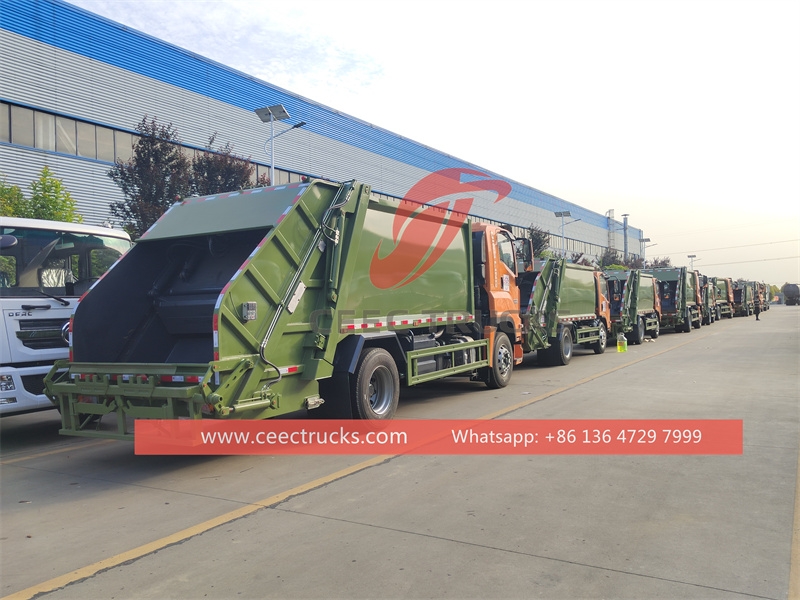 ISUZU Giga garbage compactor truck with factory direct sale