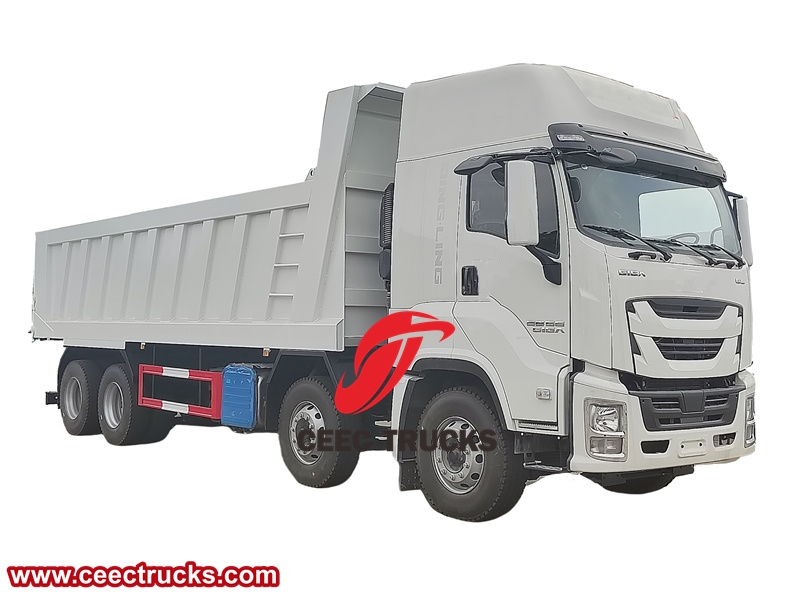 Best price ISUZU 8x4 25tons tipper truck