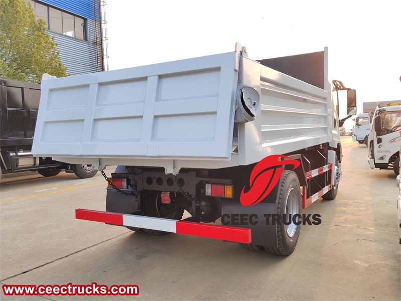 10~15Tons Giga Isuzu 6 wheeler dump truck