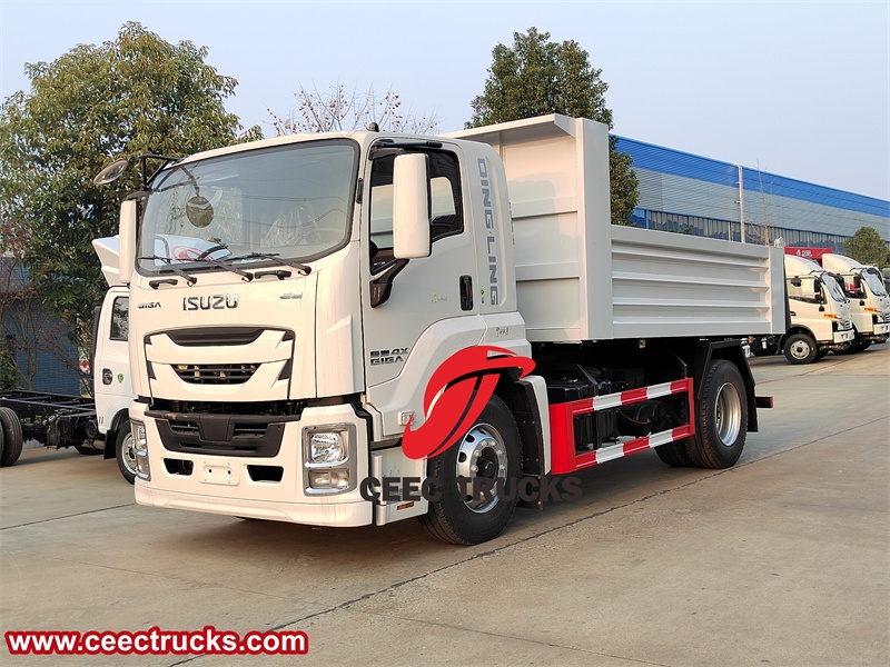 10~15Tons Giga Isuzu 6 wheeler dump truck