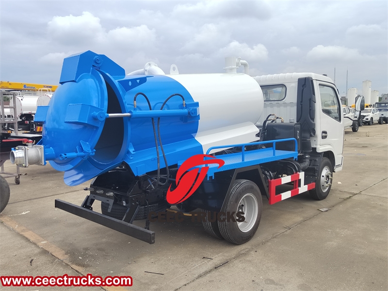 Dongfeng mini sewage tank truck made in China