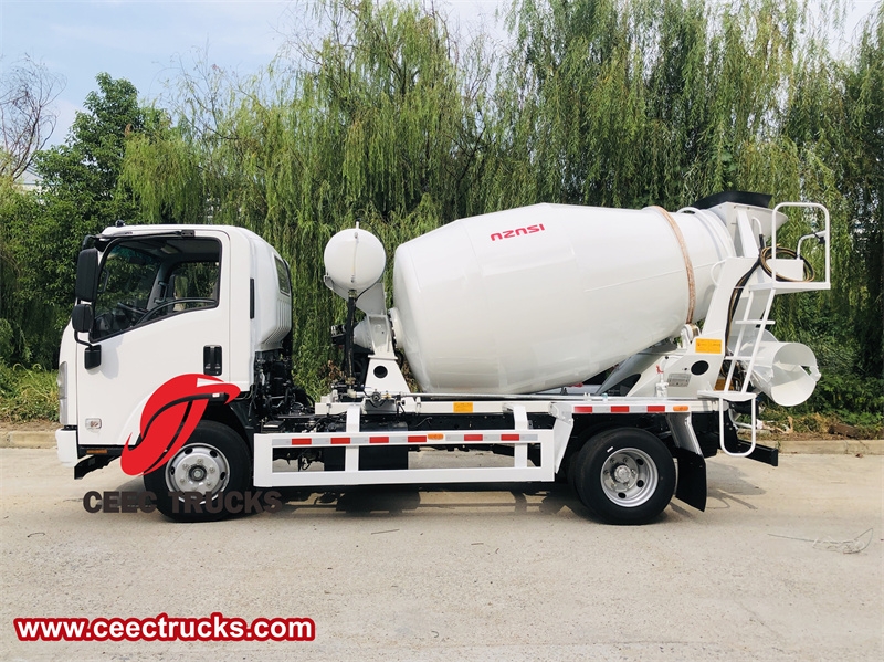 Isuzu Ready Mix Concrete Mixer Truck