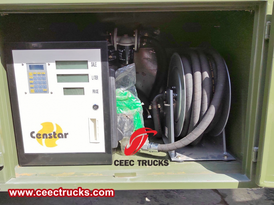 Howo 4x4 drive militar diesel bowser móvel