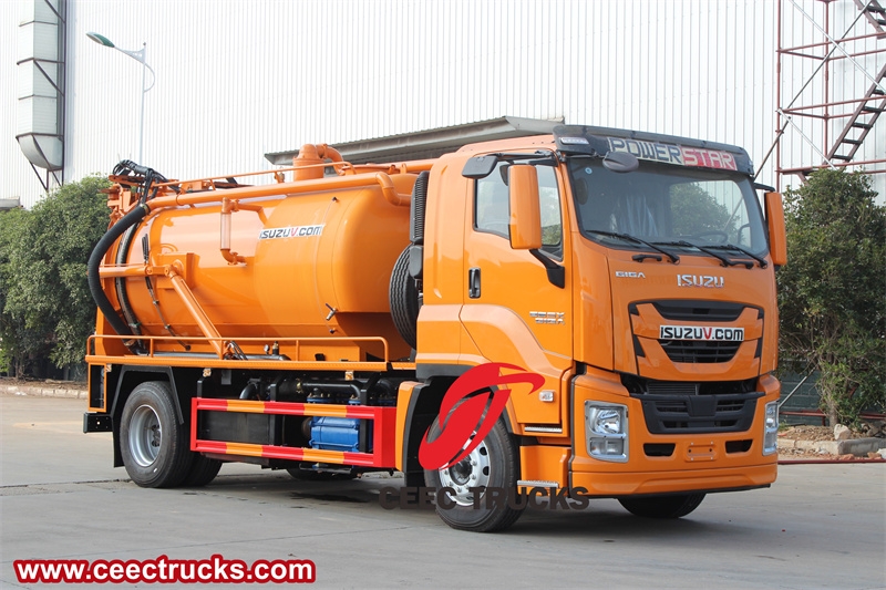 Isuzu VC61 Hydro Jetting Drain Cleaning truck