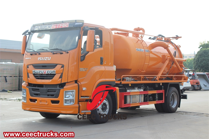 Isuzu VC61 Hydro Jetting Drain Cleaning truck