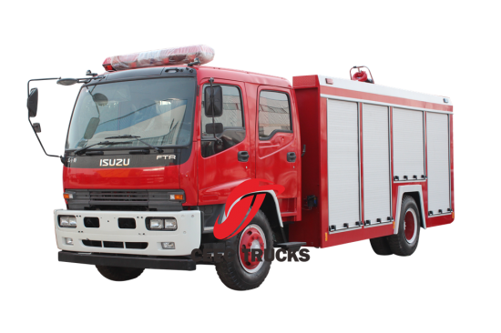 Rescue Fire truck Water tankers Isuzu