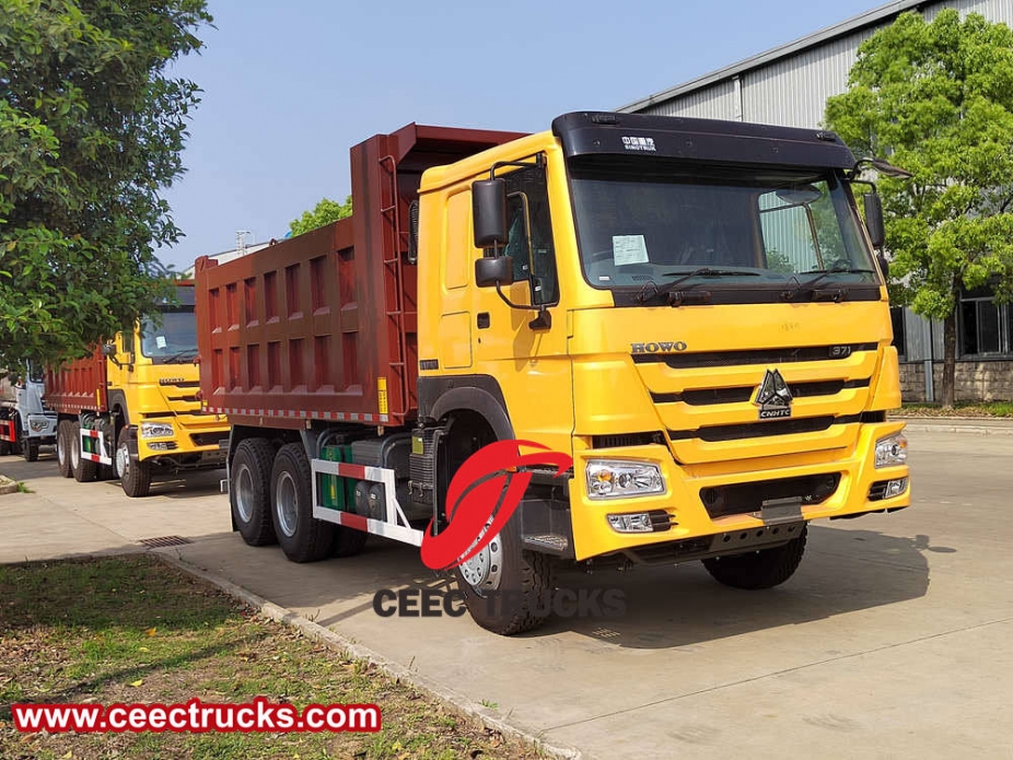 Caminhão basculante de mineração Howo 371 HP