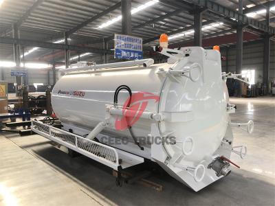 5,000 liters vacuum pump tanker body