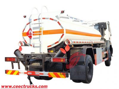 Beiben 1929 offroad 4WD 8000L fuel tank truck