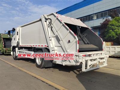 2025 new Isuzu garbage split rear loader