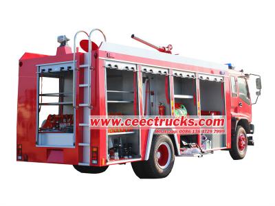 Rescue Fire Truck made by Isuzu FTR chassis