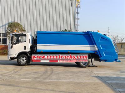 ISUZU 10CBM refuse compactor truck for sale