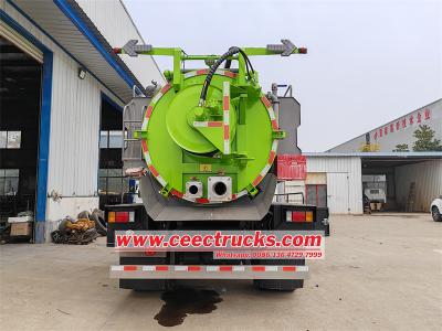 Isuzu 10 cbm combined sewer cleaning truck