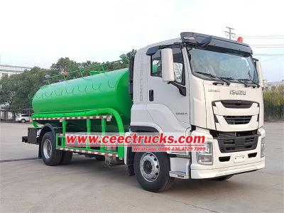 ISUZU FVR septic tank pump truck for sale