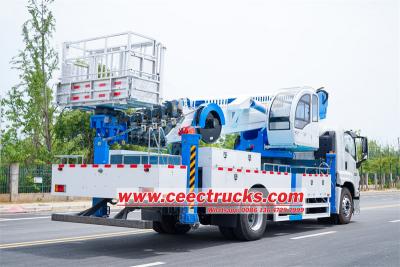 Isuzu mobile 45 meter safe aerial platform truck