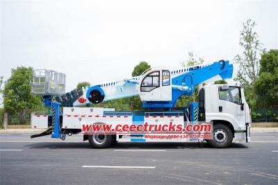 Isuzu mobile 45 meter safe aerial platform truck