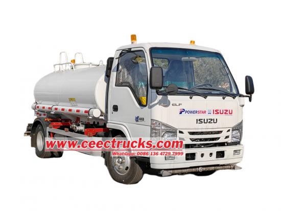 5,000L Isuzu Sprinkler Truck Factory