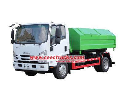 Isuzu ELF roll on roll off truck