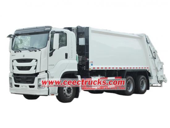 2025 Year ISUZU GIGA 20CBM waste compactor truck