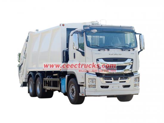 Isuzu GIGA 25 cbm truck trash compactor