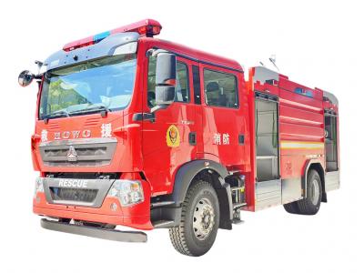 SINOTRUK HOWO fire department tanker truck
