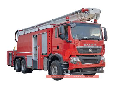 Rescue Fire Truck made by Howo 6x4 chassis