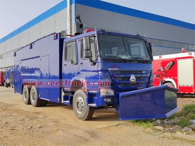 HOWO anti riot water cannon vehicle