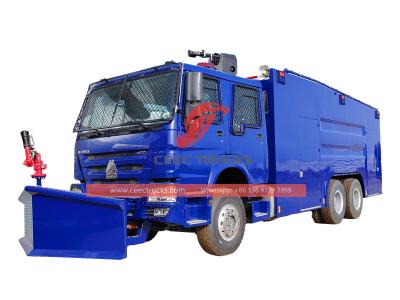 HOWO 340HP anti riot water cannon vehicle
