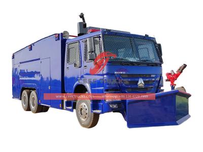 HOWO 340HP anti riot water cannon vehicle