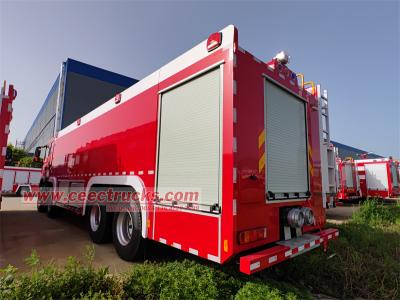 HOWO sitrak heavy duty rescue fire truck
