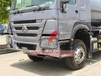 Howo heavy duty 18cbm cesspit emptier sewer pumper truck