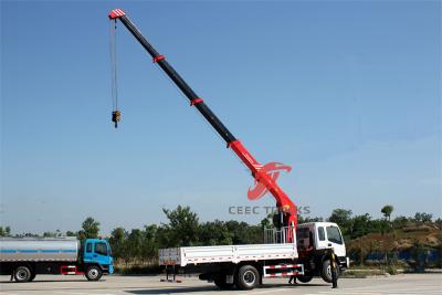 Africa Isuzu FTR 205HP boom crane cargo truck