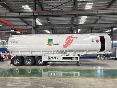 Nigeria 40000L diesel tanker semitrailer
