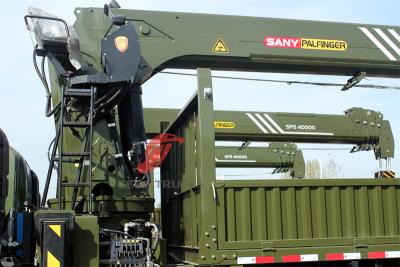 Philippine Isuzu GIGA 380HP boom crane dropside cargo truck