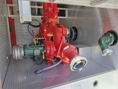 Africa ISUZU city fire rescue truck